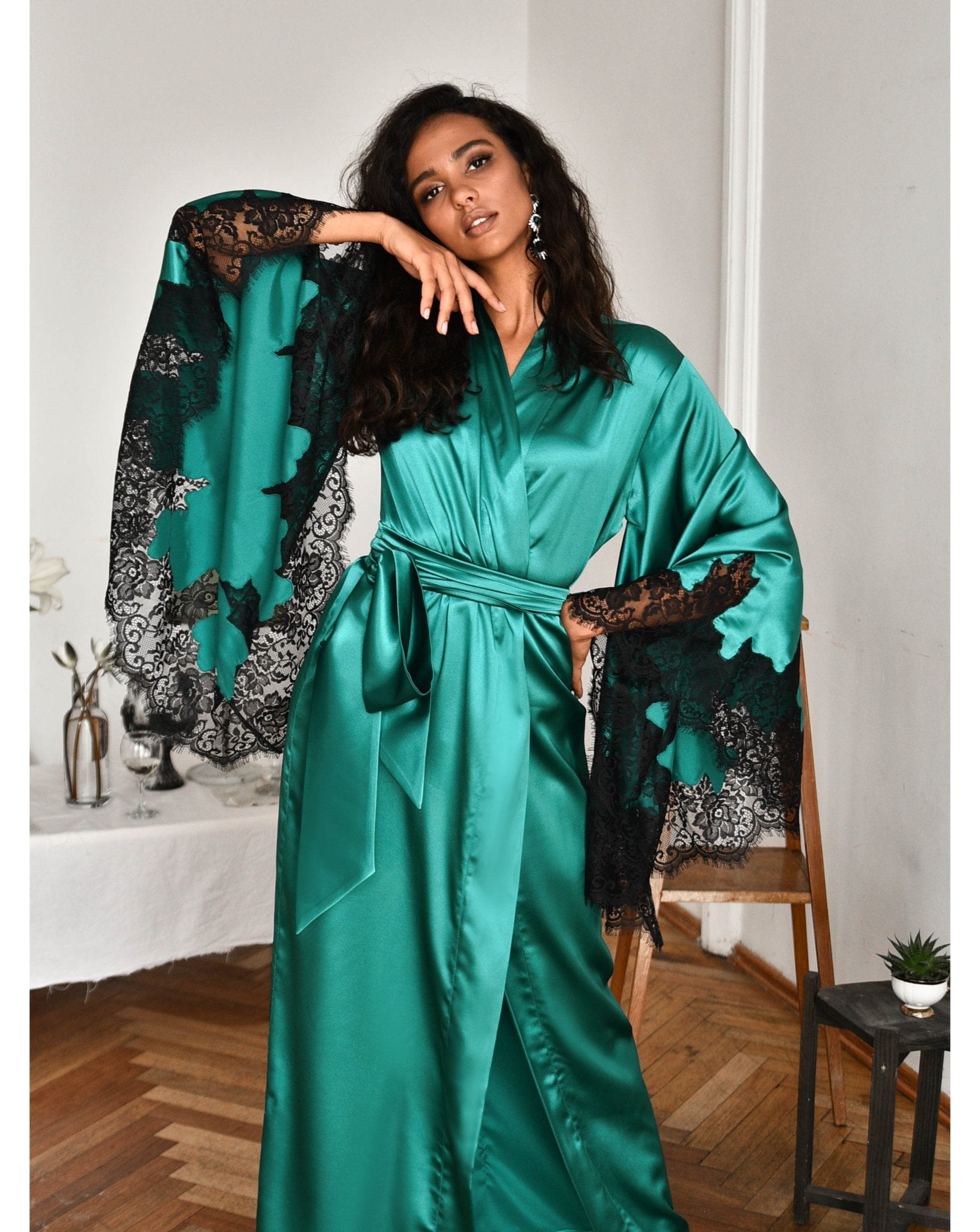 Hollywood Glamour Robe, Old Hollywood Robe, Luxury Robe – KÂfemme