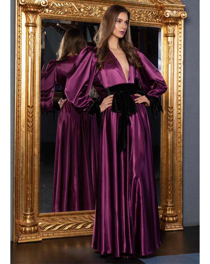 Old Hollywood Glamour Robe, Old Hollywood Robe, Boudoir Robe – KÂfemme